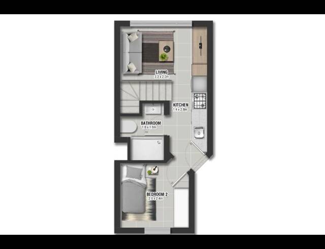 2 BEDROOM APARTMENT FOR SALE IN KYALAMI